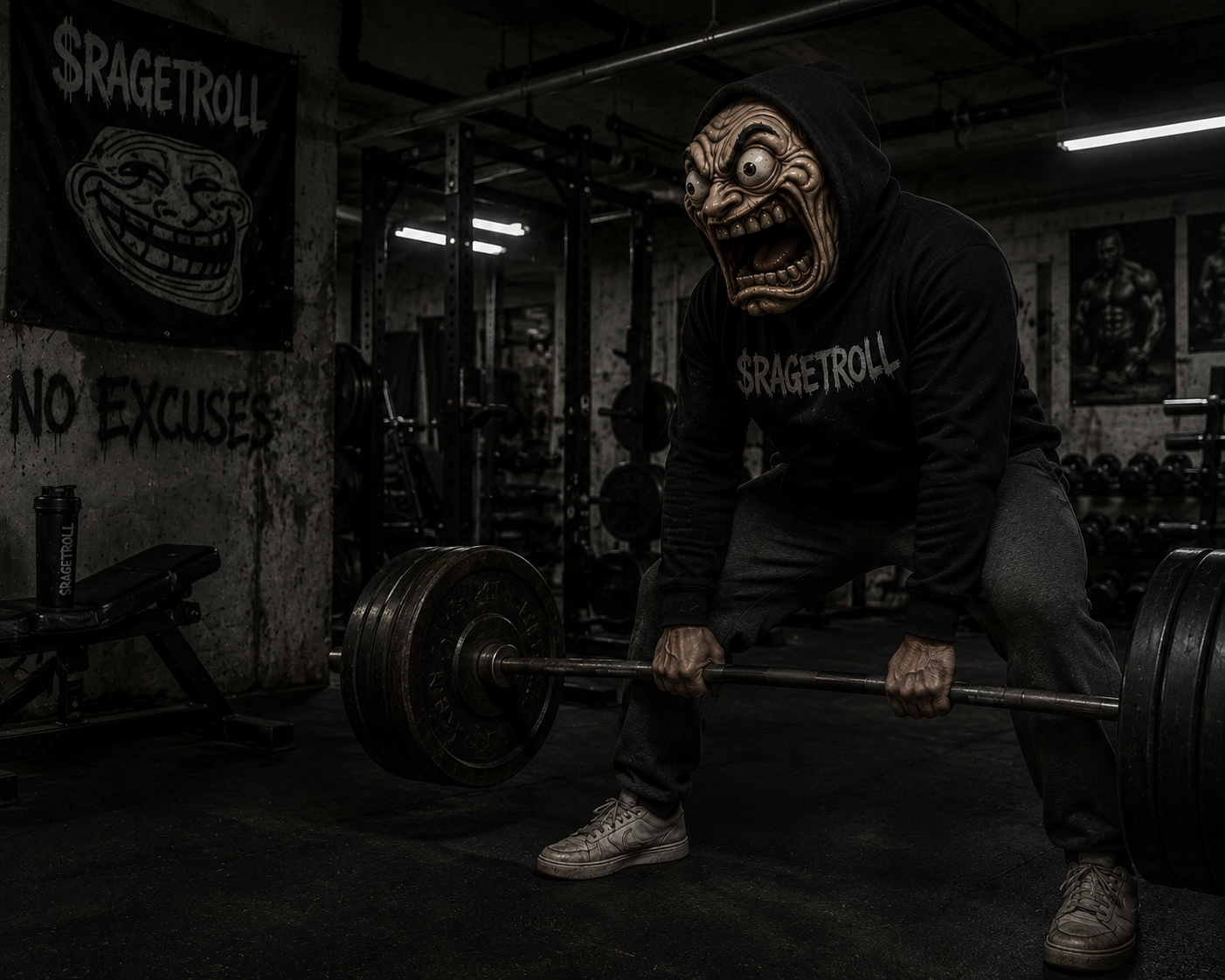 NO EXCUSES. ONLY GAINS.