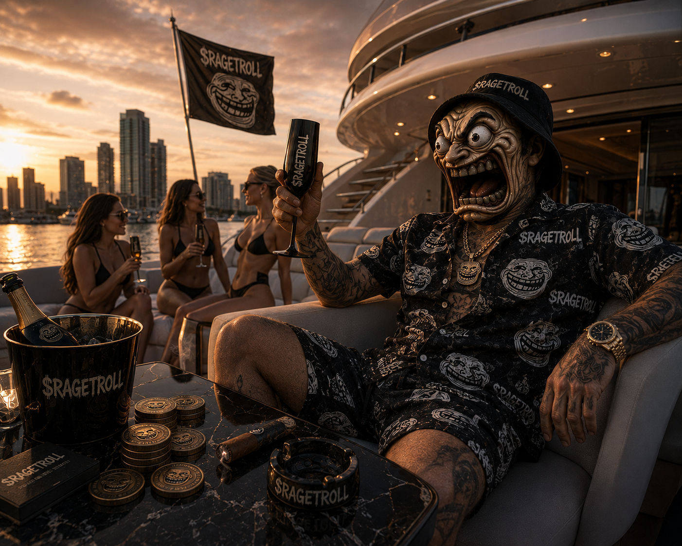 FAME IS TEMPORARY. $RAGETROLL IS FOREVER.